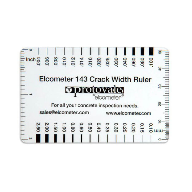 Elcometer 143 Crack Width Ruler S